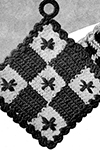 Checked Potholder