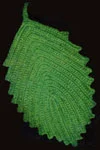 Leaf Hot Plate Mat