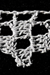 Filet Crochet Edging #758