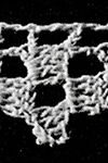 Filet Crochet Edging #758