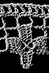 Filet Crochet Edging #761