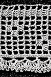 Filet Crochet Edging #788
