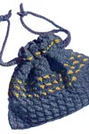 Drawstring Knitting Bag