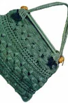 Green Knitting Bag