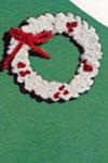Holly Wreath Ornament