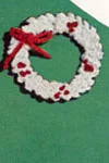 Holly Wreath Ornament