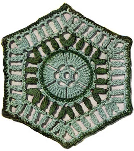 Texas Modern Bedspread Pattern motif