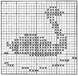 Crib Cover Pattern chart 2