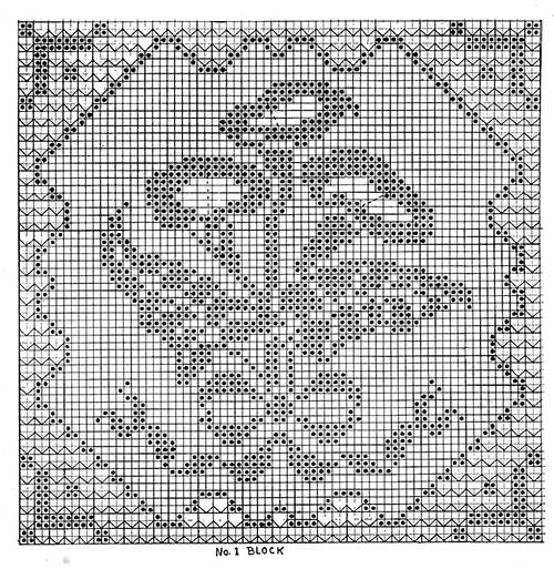 Filet Tablecloth Pattern #2