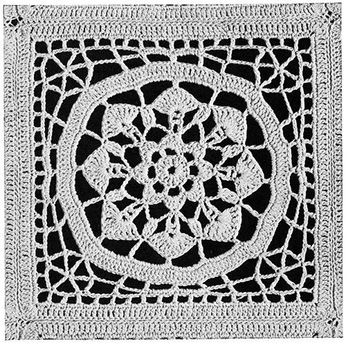 Fair and Square Bedspread Pattern #685 swatch