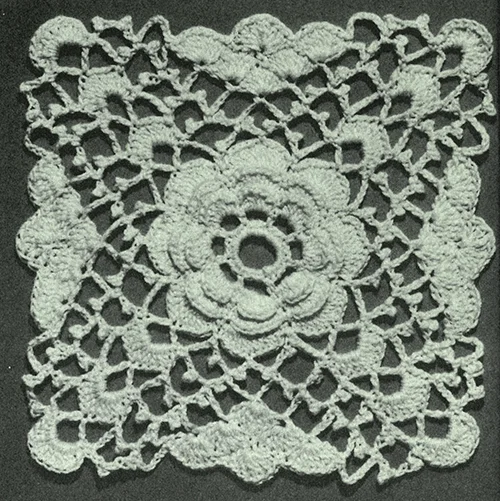 Wild Irish Rose Bedspread Pattern #6128