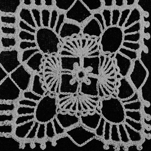 Halloween Fun Buffet Supper Scarf Pattern #7