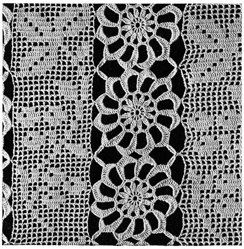 Maker of Dreams Bedspread Pattern #687 swatch