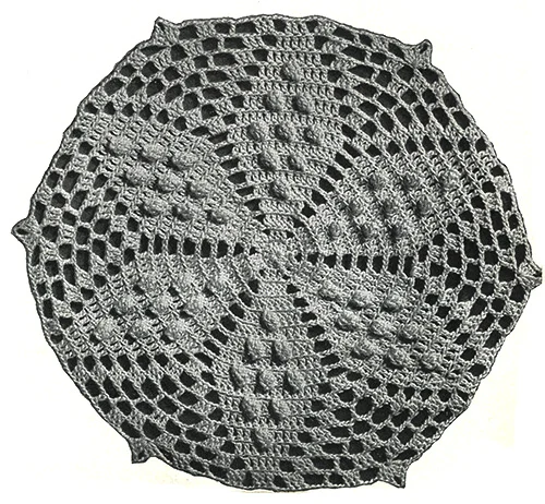 Six Pointed Star Bedspread Pattern #210