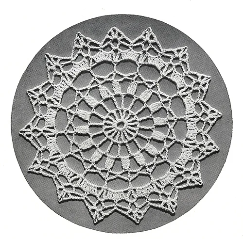 Lady Bountiful Tablecloth Pattern #7332