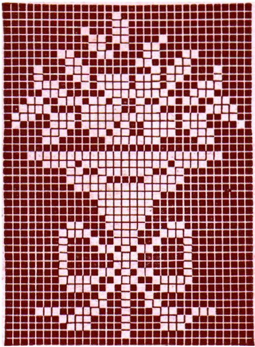 Wild Rose Yoke Pattern #5 chart