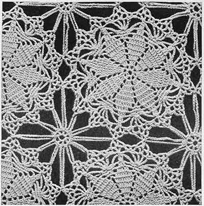 Lucky Star Bedspread Pattern #644 swatch