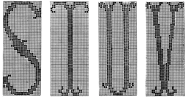 Letter Perfect Bedspread Pattern #653 alphabet chart 5