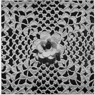 Beauty Rose Bedspread Pattern #657 swatch
