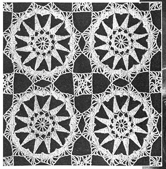 Shining Hour Tablecloth Pattern #7190 swatch