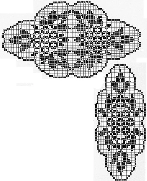 Ashley Chair Set Pattern #7226 chart