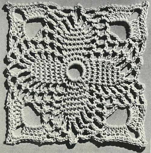 Pomp and Circumstance Bedspread Pattern #6027