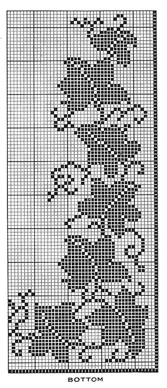 Trailing Vine Runner Pattern #7412 chart
