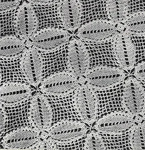 Four Leaf Clover Tablecloth Pattern #7525
