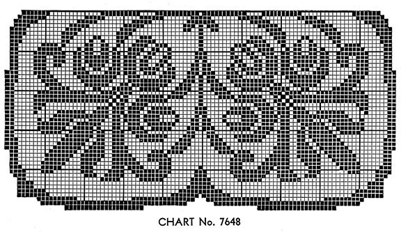 Manor House Doily Pattern chart