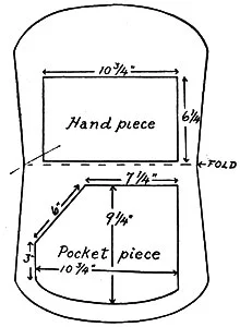 Bag Pattern, No. 2333 chart