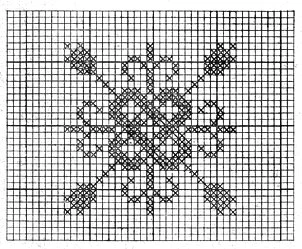 Fireside Formality Afghan Pattern chart