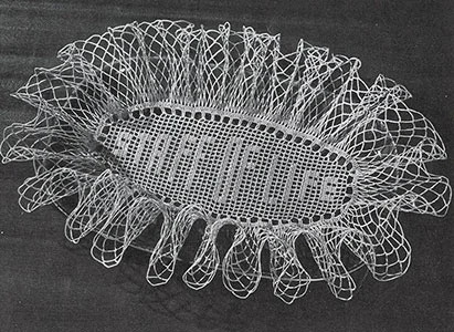 Staff of Life Bread Doily Pattern #D-140