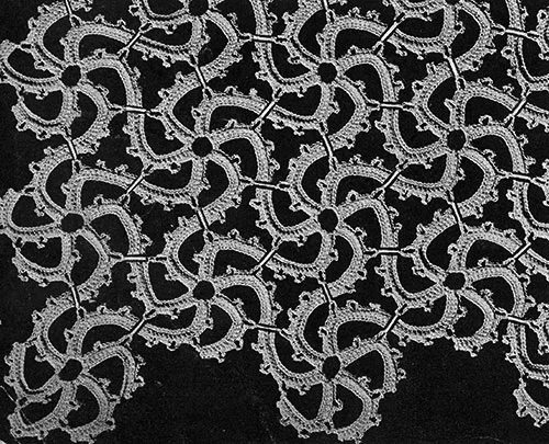 Chariot Wheel Chair Set Pattern #7035 swatch