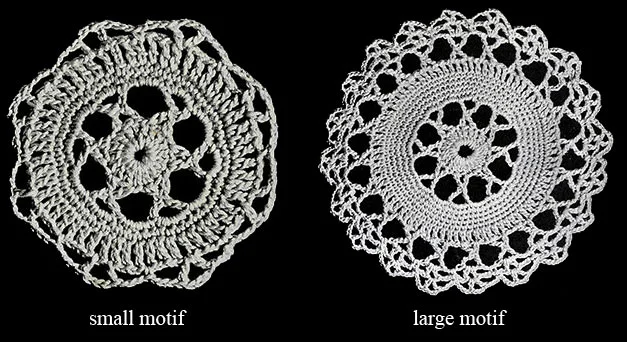 Star Wheel Tablecloth Pattern #744-H motifs