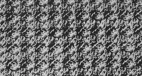 Baby Sacque Pattern swatch