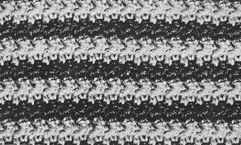 Knitting Bag Pattern swatch