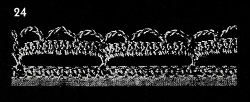 Crocheted Edging Pattern #24