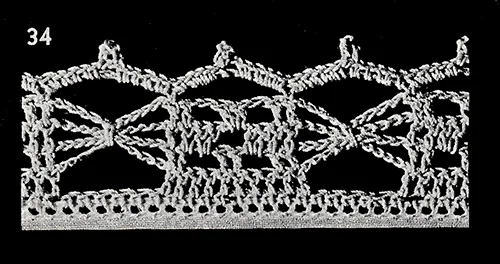 Crocheted Edging Pattern #34