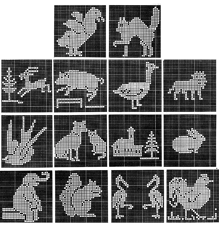 Land of Nod Bedspread Pattern #3412