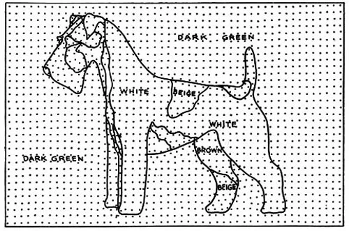 Wire Haired Terrier Rug Pattern Chart
