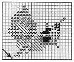 The Black Embroidered Rug Pattern chart 2