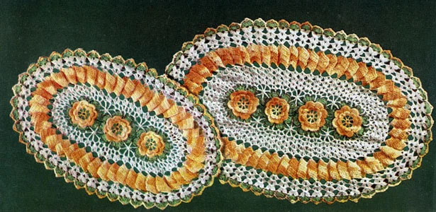 Hot Plate Mats or Covers Pattern #812