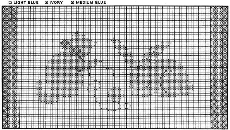 Kitten and Bunny Rug Pattern