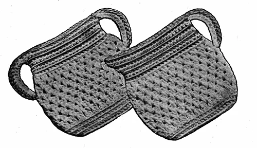 Sugar 'N Cream Pot Holder Patterns