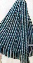Hi-Fi Companions Afghan & Pillow Pattern Set #722-1