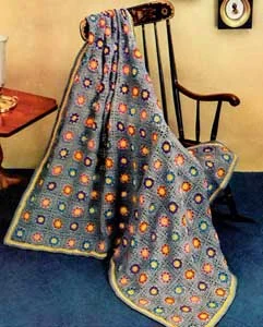 Flower Garden Afghan Pattern