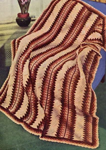 Pine Tree Afghan