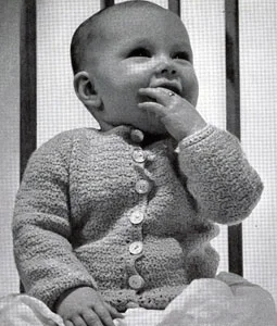 Baby Sweater No. 5309 Pattern