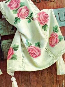 Rose Afghan | Number 742-1