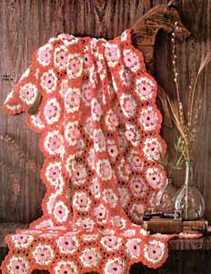 Loop Stitch Motif Afghan | Number 742-17